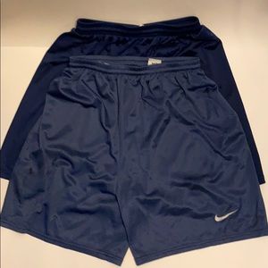 2 Pairs Nike Athletic Shorts Medium